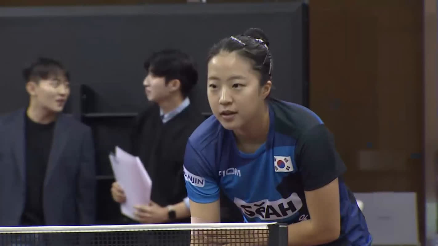 新ユビン選手、女子卓球界の希望か？