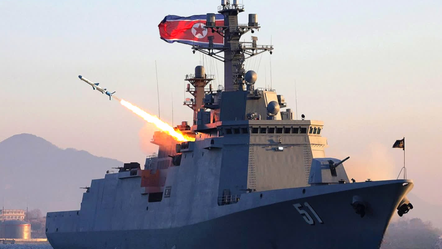 絶体絶命！北の5000トン艦が海を支配するか