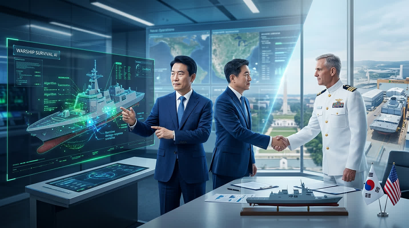 Why the US Navy Is Turning to a South Korean Firm for Warship AI