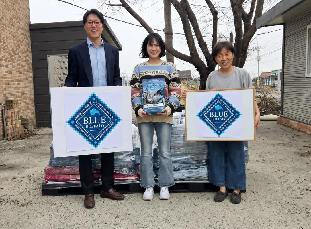 約90万円相当のフードを寄付――米発ペットフードブランドが挑む、韓国での初の社会貢献活動とは