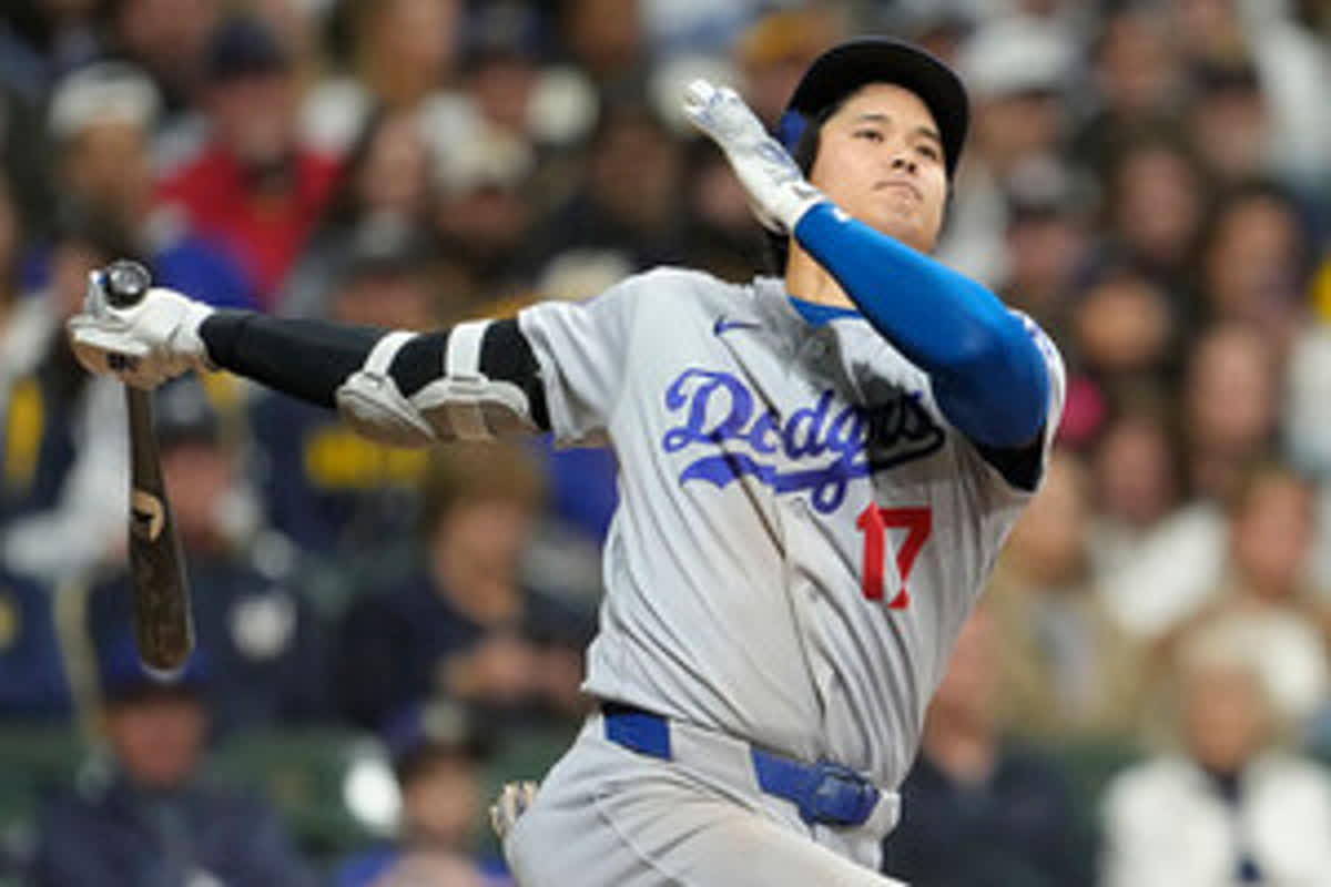 ドジャース大谷翔平が沈黙…米ミルウォーキーに1-5で敗北、連勝なるはずの快進撃が止まる