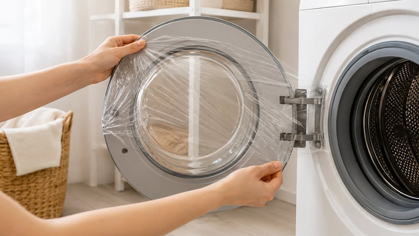 Washing Machine Cleaning Guide: Secrets to Removing Stubborn Mineral Stains from Glass Doors