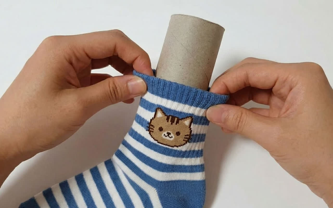 How to Dry Socks Faster: The Genius Trick Using Toilet Paper Rolls