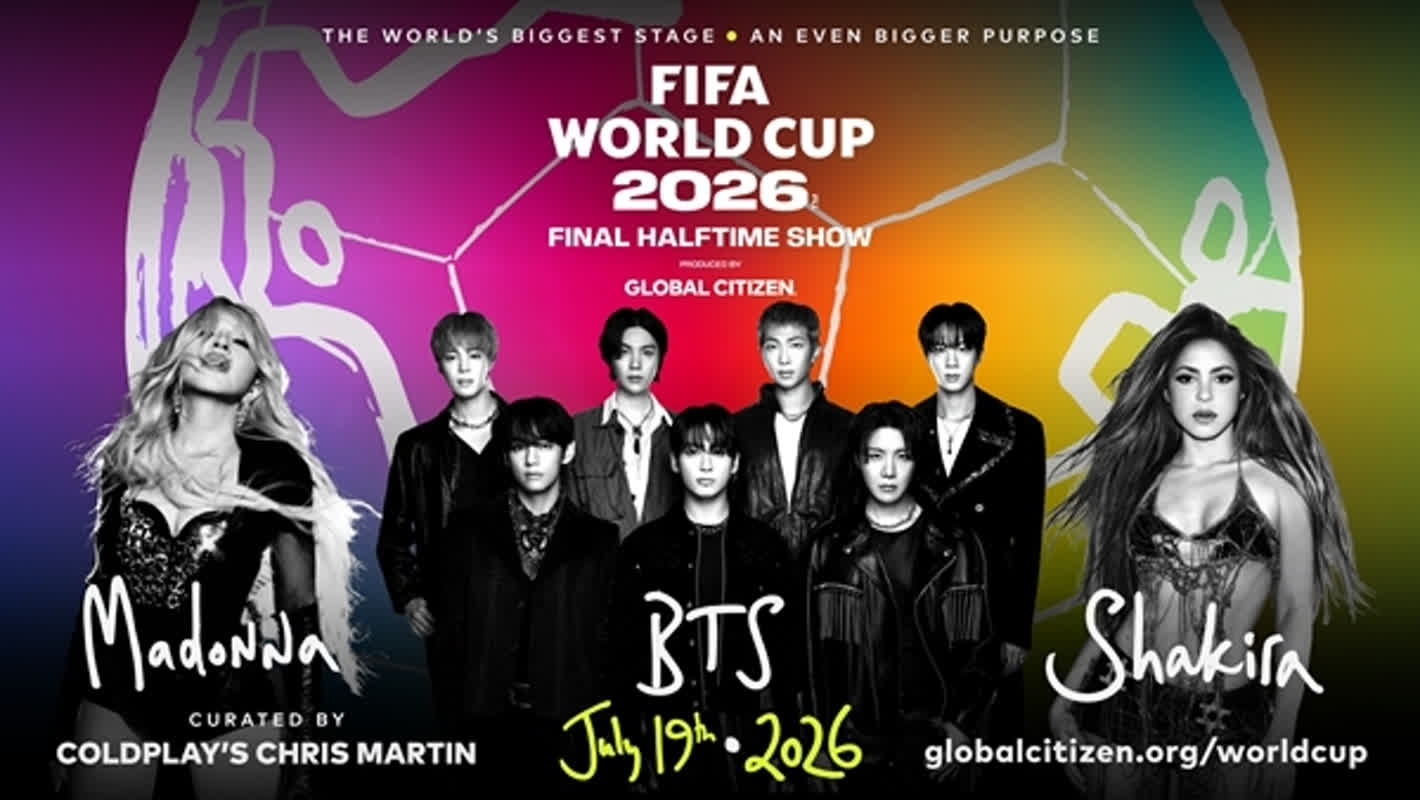 BTS to Headline 2026 FIFA World Cup Final Alongside Madonna and Shakira