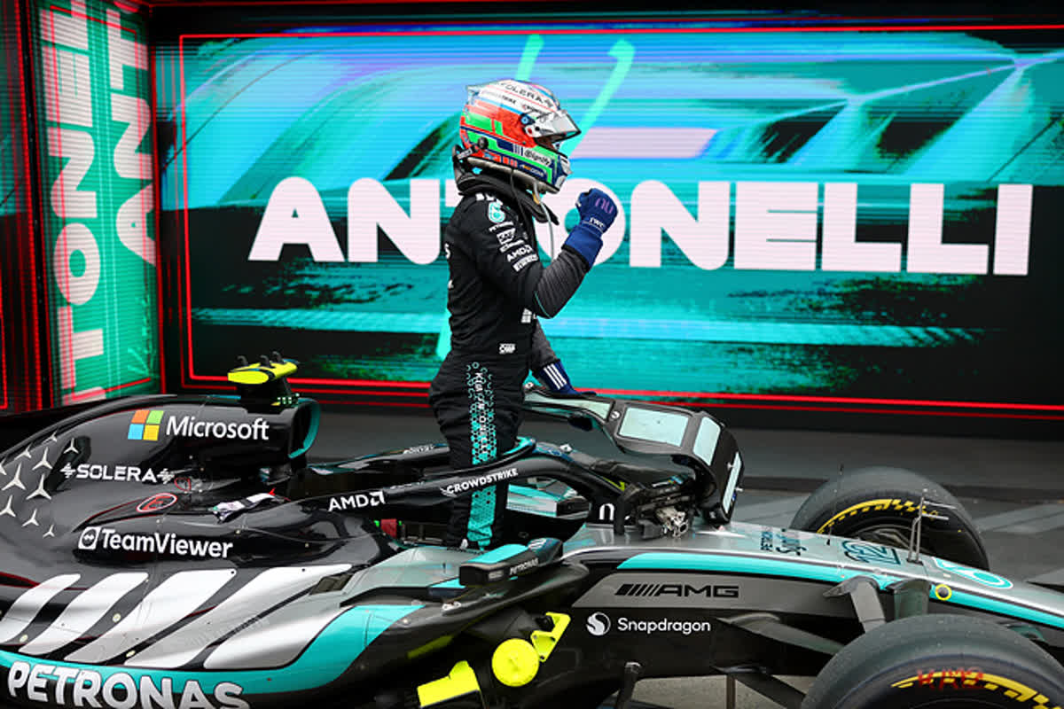4 Straight Wins for Kimi Antonelli: Mercedes Dominates 2026 F1