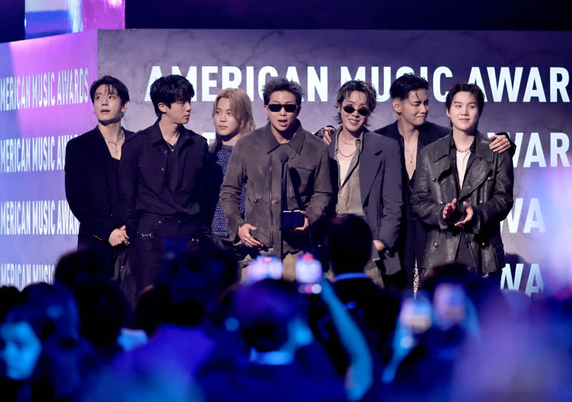BTS Defeats Taylor Swift and Bruno Mars to Win 2026 AMA Artist of the Year