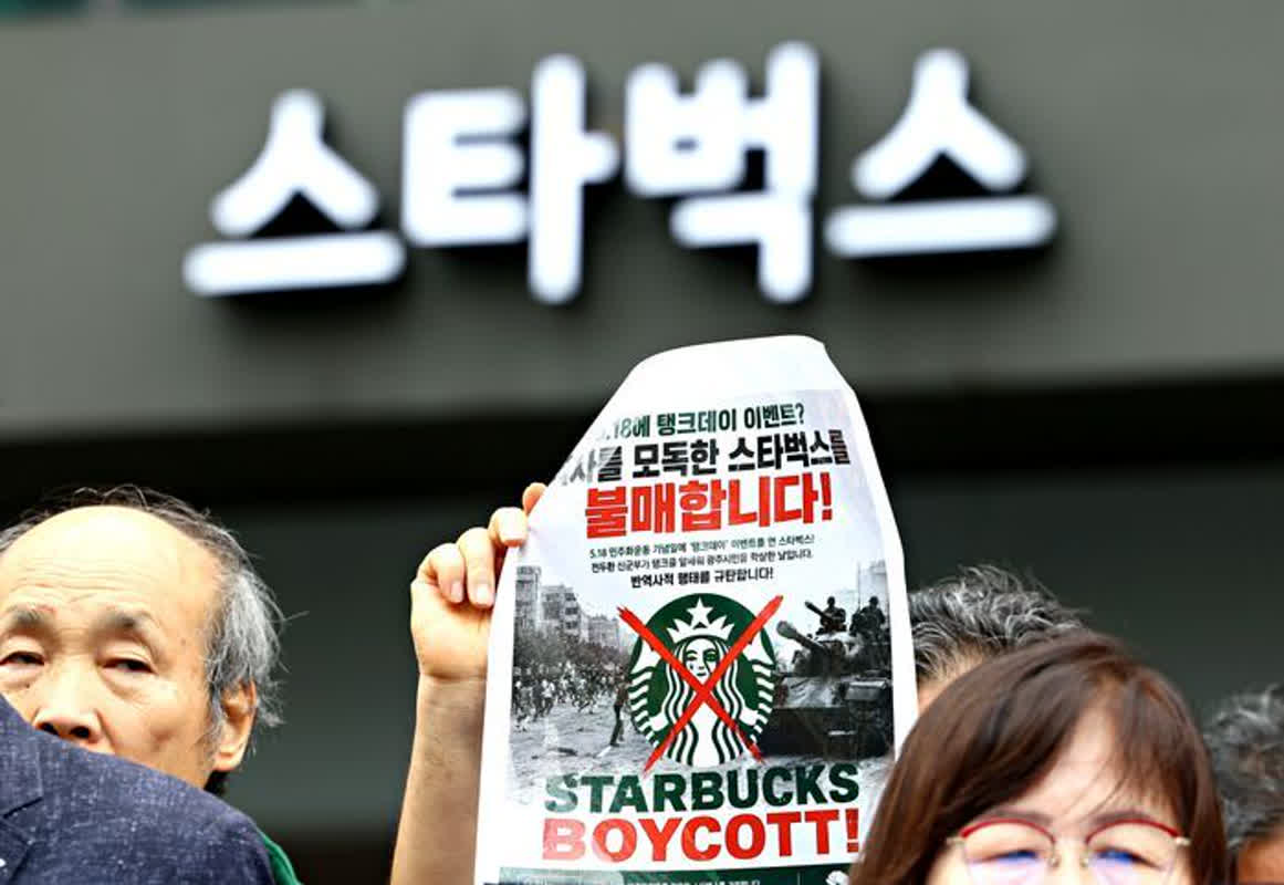 韓国スタバに不買運動の嵐――政府機関や軍までが「利用中止」を検討する異例の事態