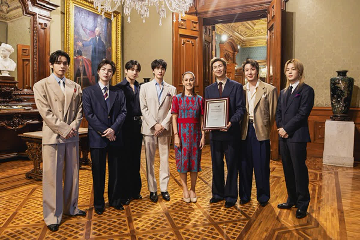 BTS in Mexico: A $107M Economic Boost and a Presidential Honor