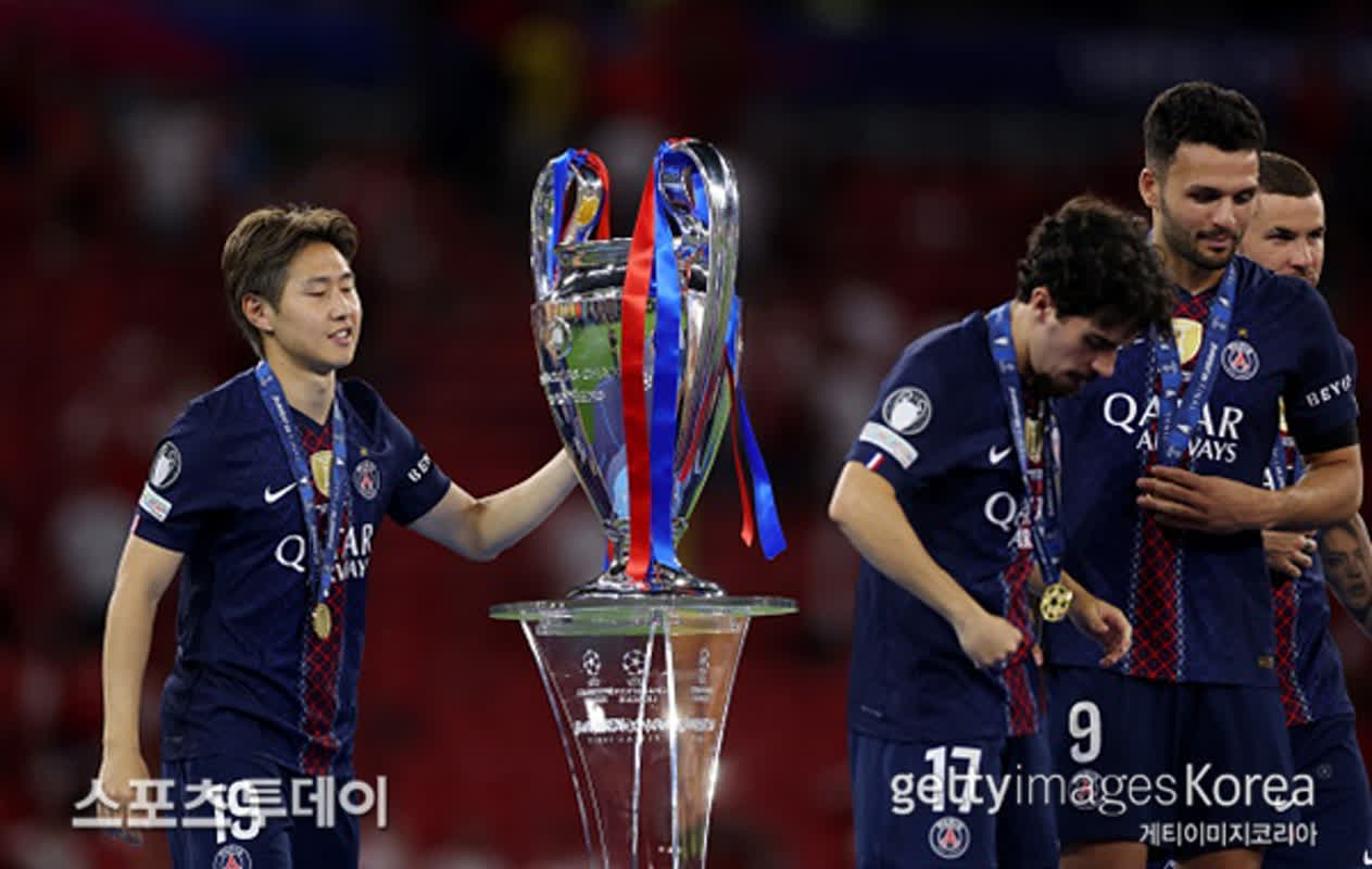 韓国サッカー界に歴史的快挙！イ・ガンインがUCL連覇達成で見せた『前人未到』の記録