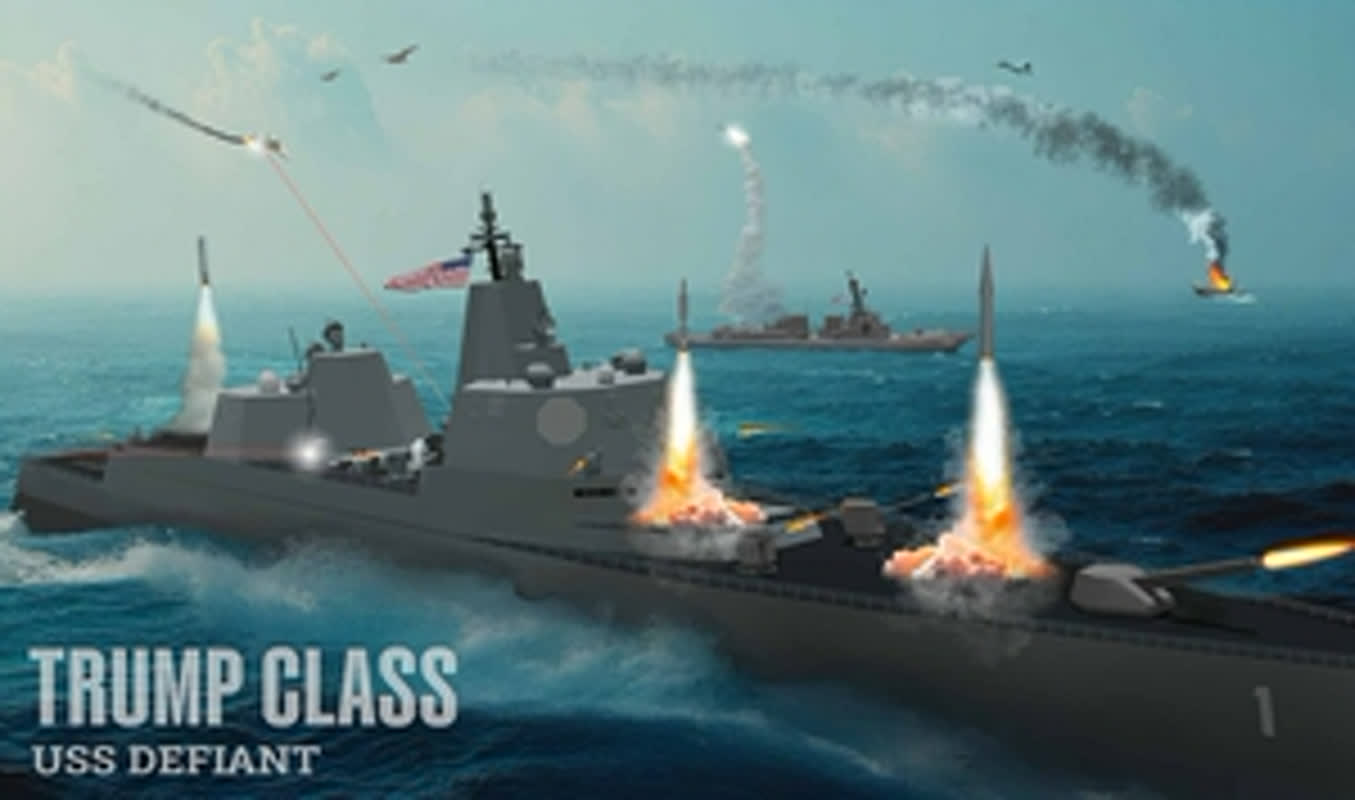 アメリカ海軍、トランプ級艦船を15隻導入か！