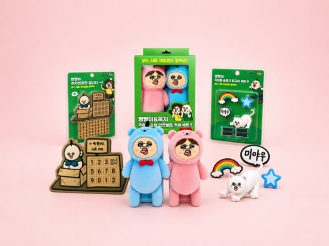 登録者215万人の人気キャラが車内へ！韓国で話題の「パンパンイ」新作が登場
