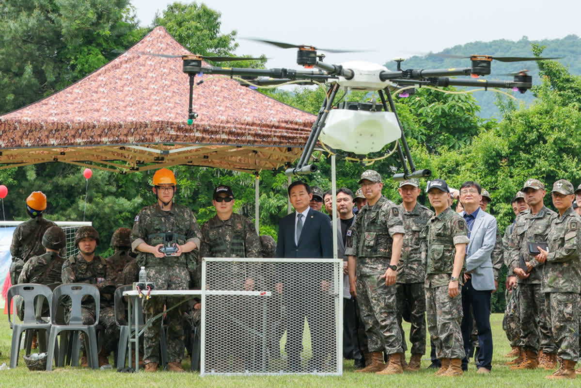 ついに実現！ドローンで進化する予備軍訓練
