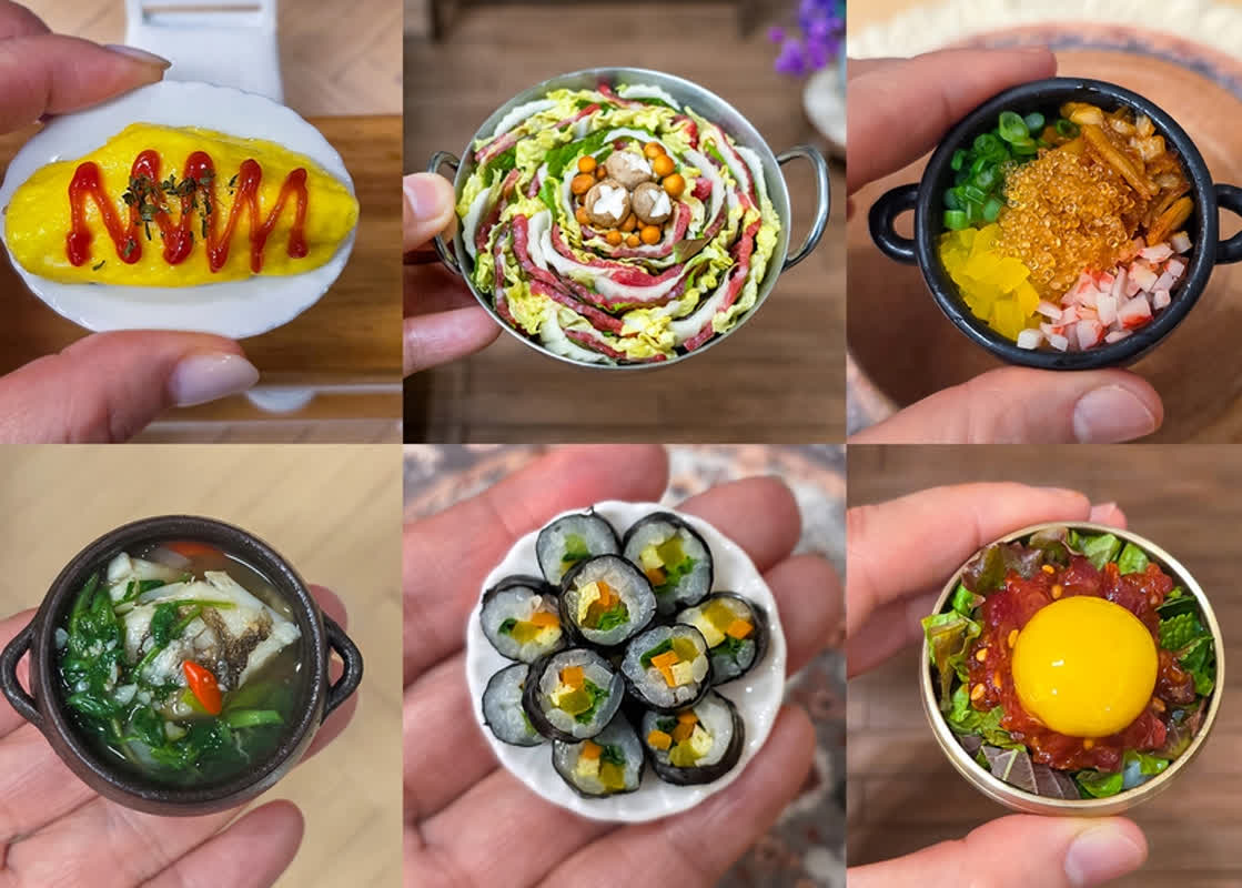 Miniature Cooking: How a 56-Year-Old Housewife Became an Instagram Sensation with Mini Dishes