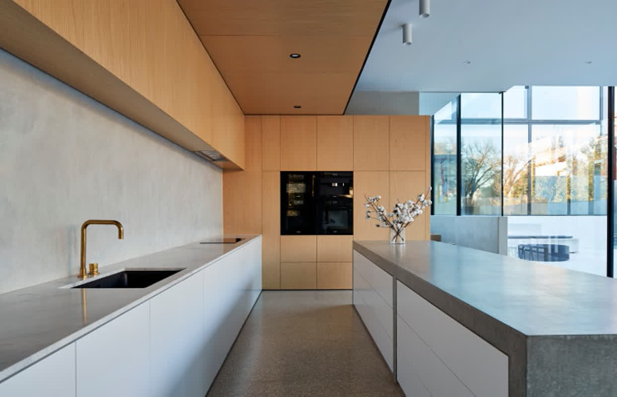 How This Elegant Concrete House Redefines Family Living in Essendon