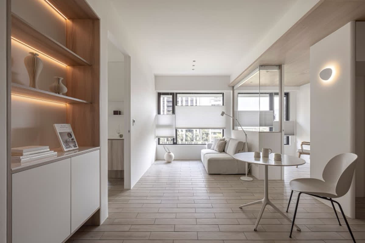 Transform Your Small Space: Stunning 17-Pyeong Apartment Makeover in Taiwan
