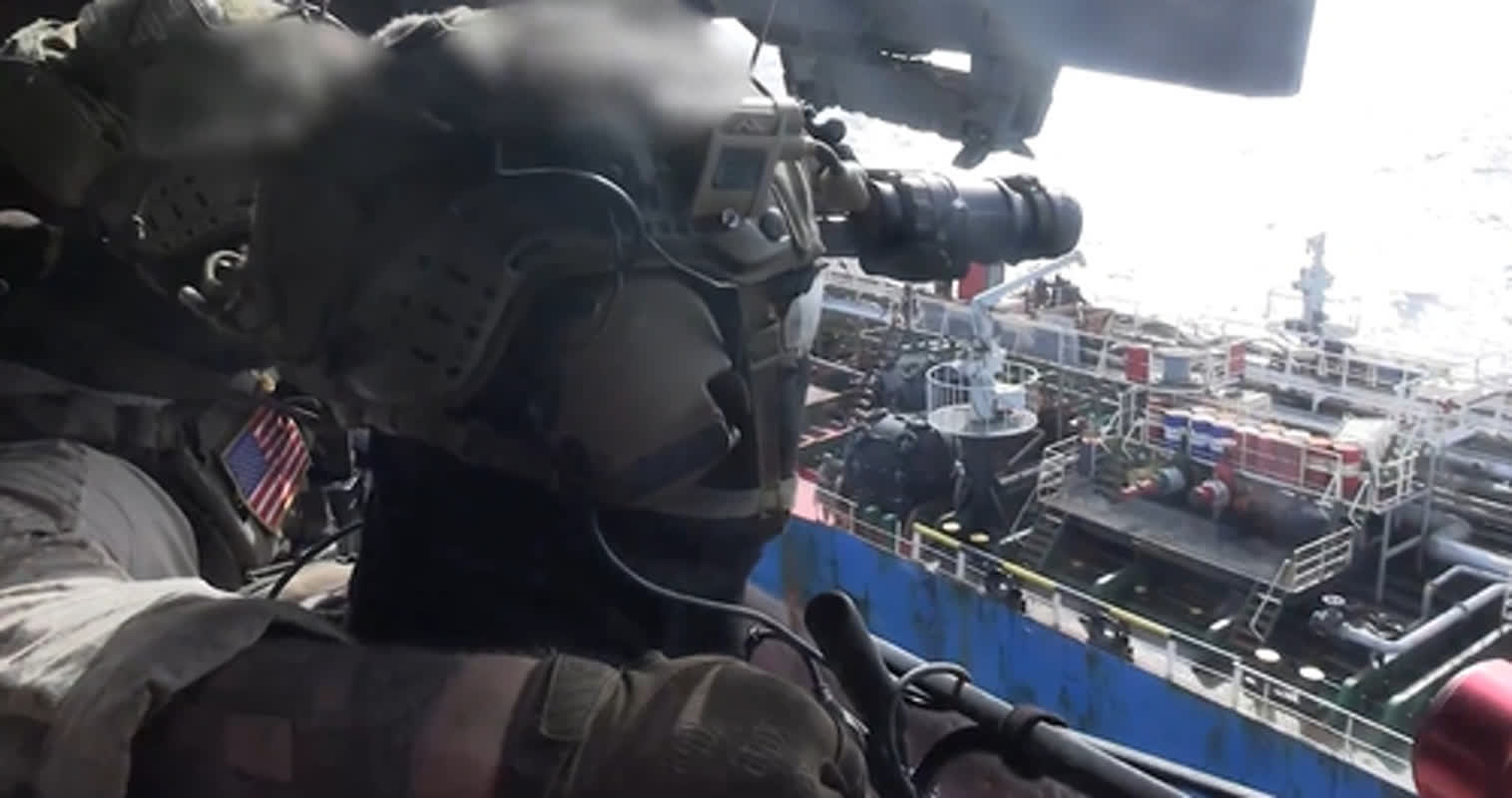 Marines Board Iranian Tanker in Gulf of Oman: A Blockade Breach?