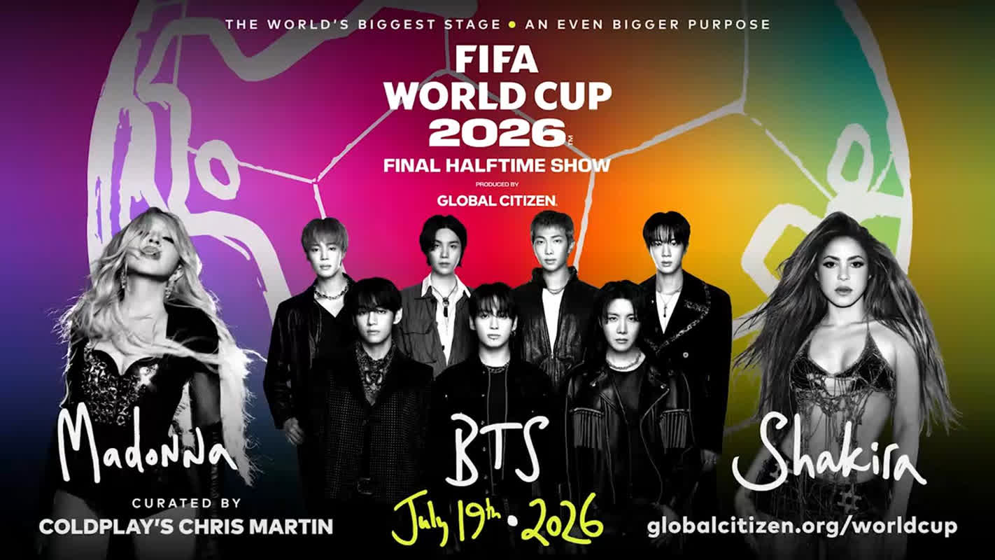 歴史的快挙！BTSがワールドカップ決勝で登場へ――マドンナらと共演する豪華な舞台裏