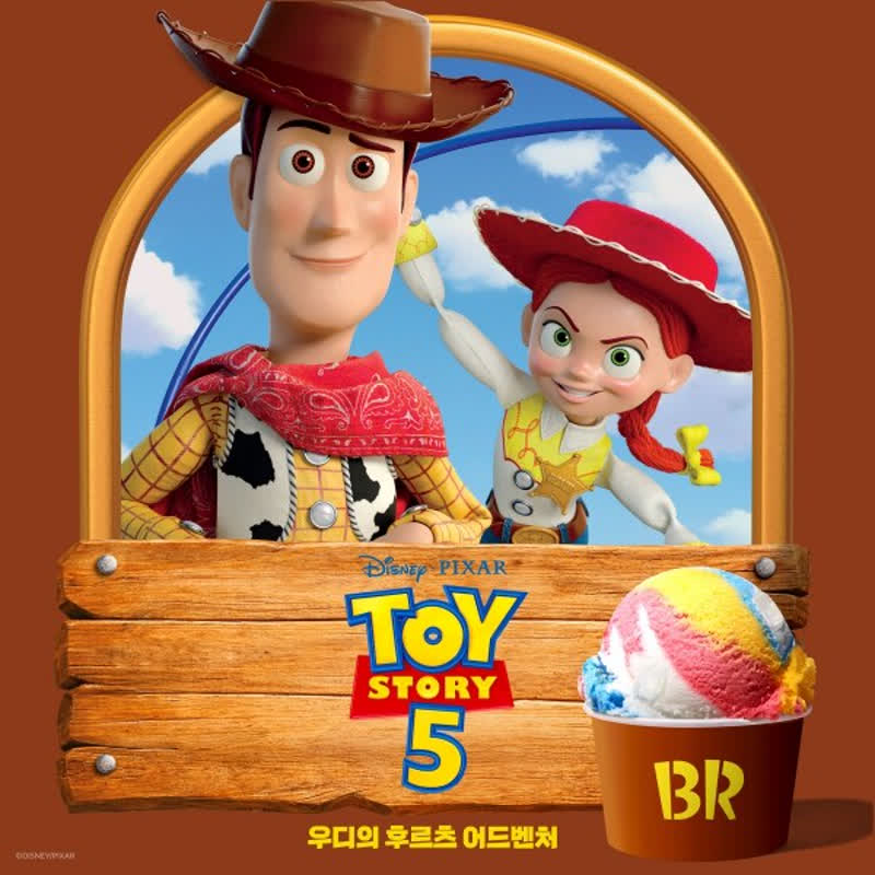 Toy Story 5 Arrives: Baskin-Robbins Unveils New Woody & Buzz Flavors