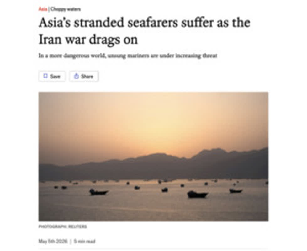 20,000 Seafarers Stranded: The Deadly Human Toll of the Iran War
