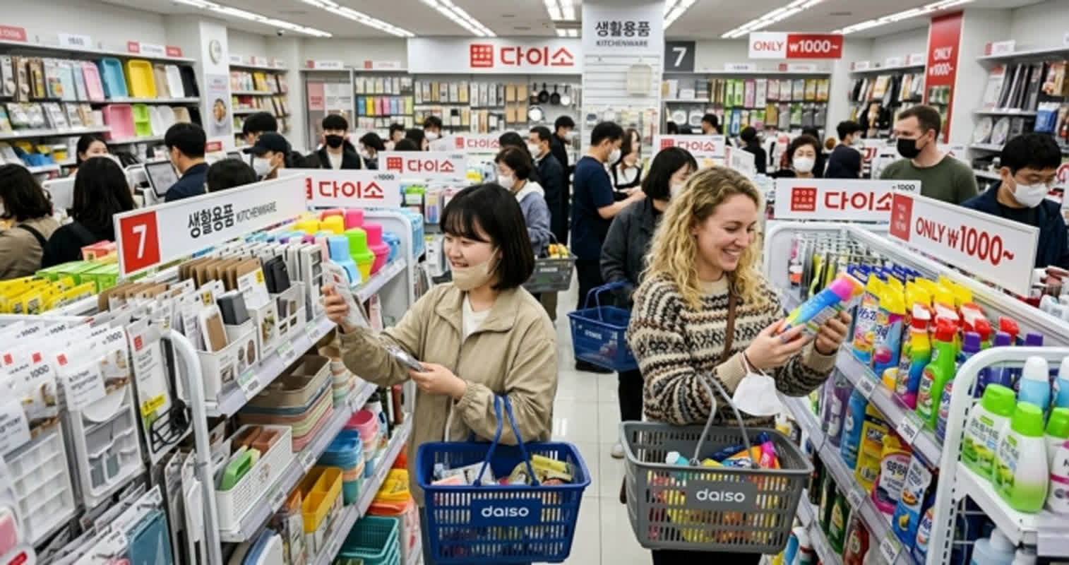 「全予定をキャンセルしろ」韓国のダイソーが外国人観光客を虜にする驚愕の理由とは？