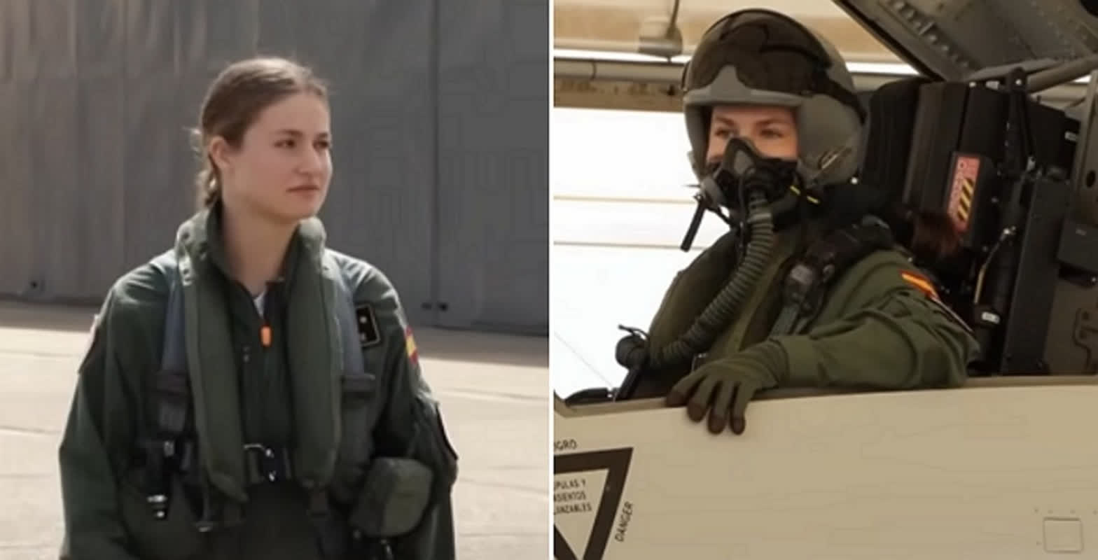 スペイン次期女王がF-5戦闘機を操縦！軍事訓練で示した驚きの資質とは