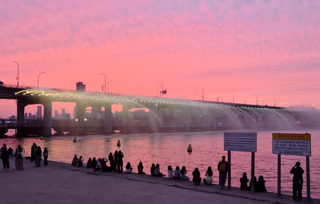 反ポンハン公園でKデザート祭り開催！