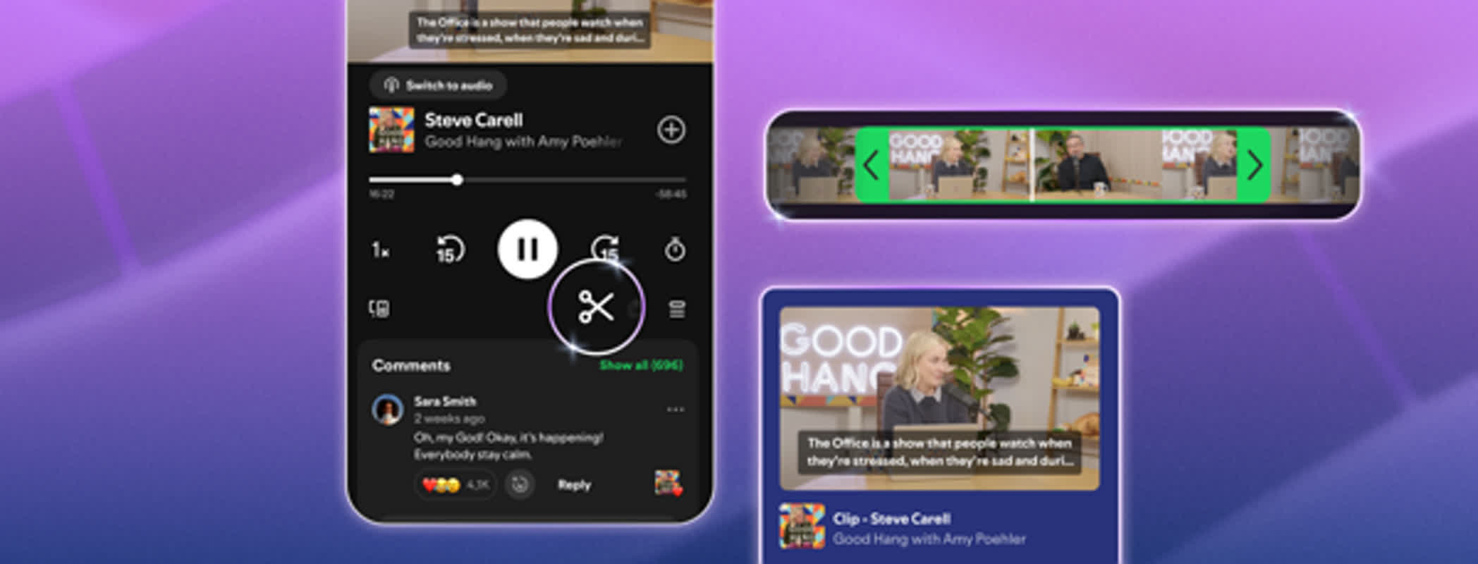 ポッドキャストの“神回”を瞬時に共有――Spotifyが導入した新機能の衝撃