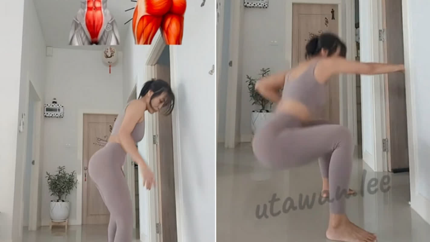 10 Minutes to Stronger Legs: The Doorway Squat Hack for Beginners