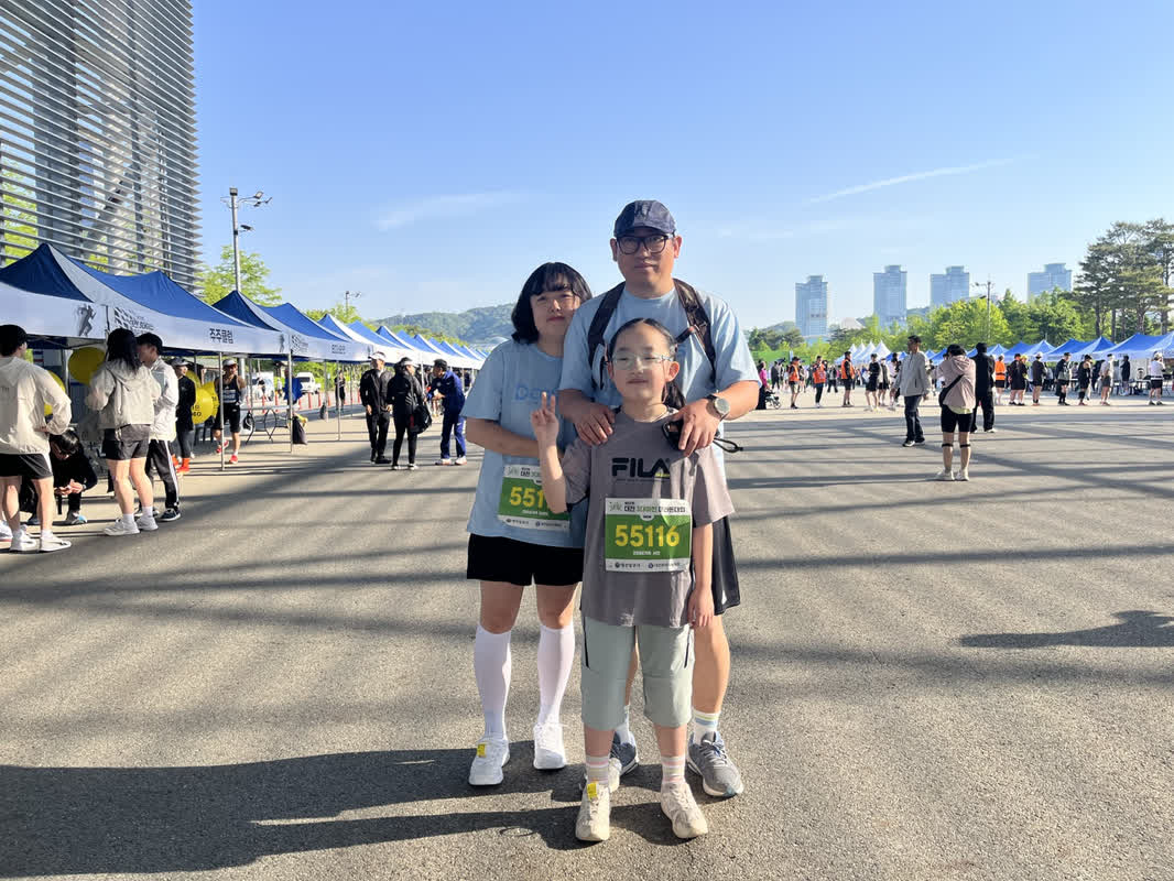 運動不足解消！家族でマラソンに挑戦