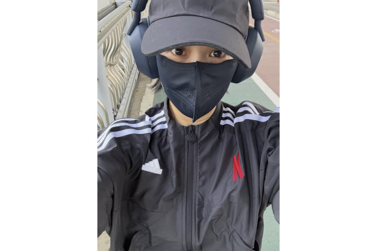 健康美を誇る！ジョ・ヨジョンのランニング姿
