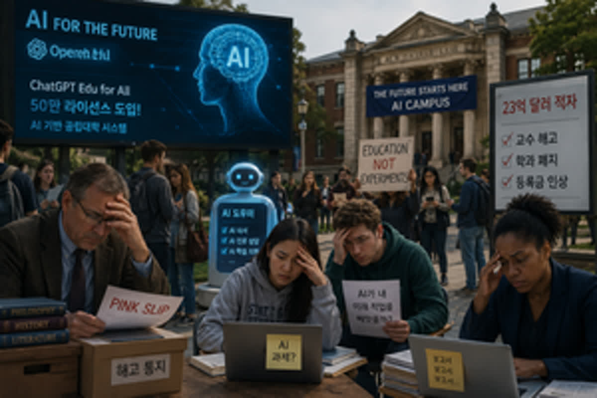 250億円のOpenAI契約で大学が分裂？米最大級の公立大学を襲うAI導入の波紋