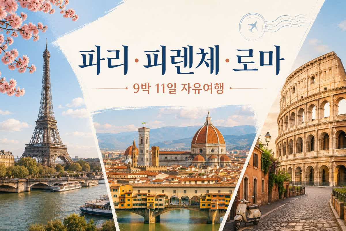 Paris to Rome in 11 Days: The Ultimate 3-City Europe Itinerary